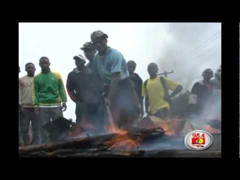 Kiamaiko residents demonstrate over insecurity