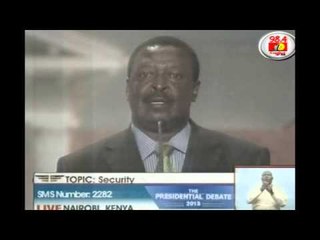 #KEDebate13 candidates respond to Migingo and Security