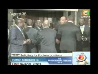 Balloting for podium positions #KEDebate13