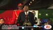 Former President Kibaki's speech and President Kenyatta's inauguration speech