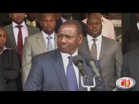Ruto speaks to Raila, takes over his office