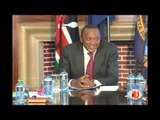 Uhuru wants the police to secure Kenya