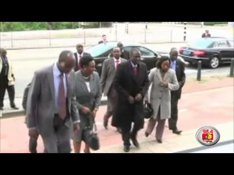 Ruto arrives in the Hague to attend ICC status conference