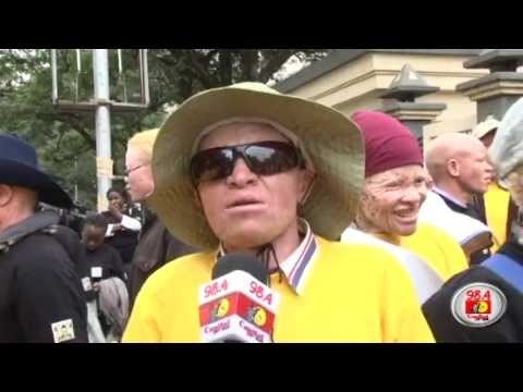 Persons with albinism protest against rampant discrimination