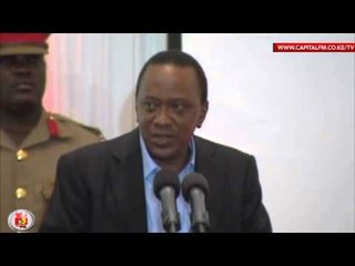 Shun party politics and work together for development- Uhuru