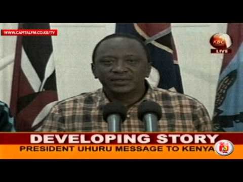 My relatives among 39 killed in mall siege Uhuru (FULL)