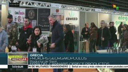 Realizan en Grecia segunda edición de Expo Cannabis
