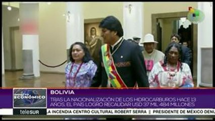 Bolivia: Evo Morales ofrece balance de sus 13 años de gobierno