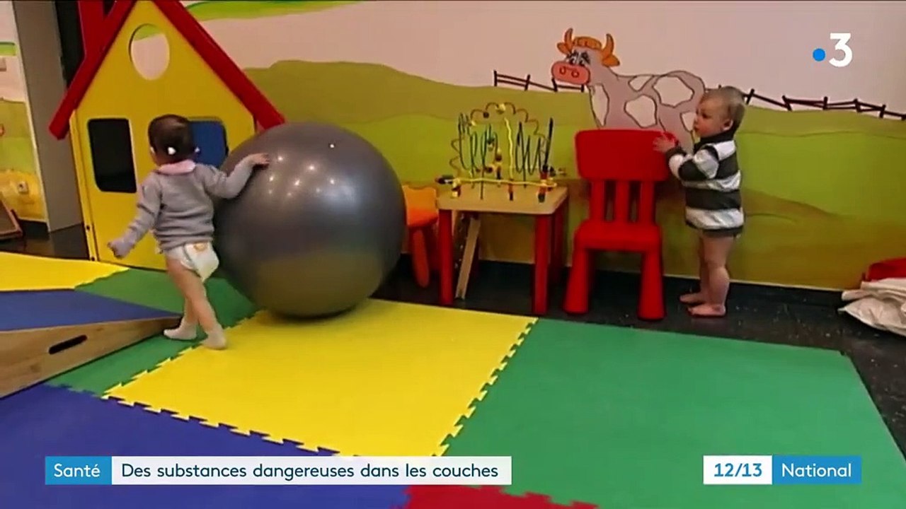 Santé : des substances dangereuses dans les couches