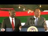 President Uhuru belts out his sunday school hymn