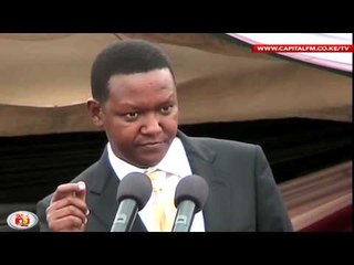 Careful with these rallies, Mutua warns CORD