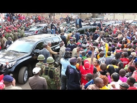 Uhuru tells Raila to respect the presidency