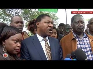 Homabay Senator Otieno Kajwang' mourned