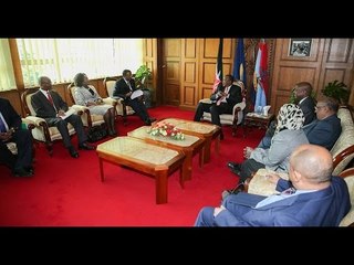 President Kenyatta meets IEBC chiefs