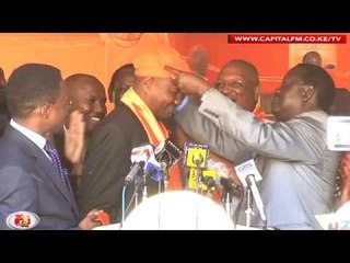 Cancel poll? Ensure peace instead, Raila tells IEBC