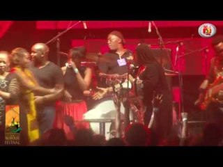Yvonne Chaka Chaka- Sharing her Birthday Cake LIVE @TheKorogaFestival