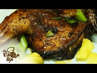 The chop up  How to Bake a sweet and spicy chicken marinate in under 1 minute