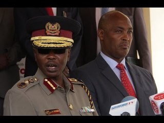 Boinnet warns of plot to revive gangs ahead of polls