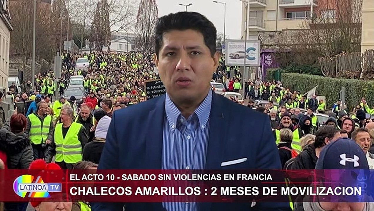 Chalecos Amarillos se Normalizan? Acto n°10 | LATINOATV