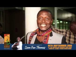 Sam Fan Thomas in Kenya ahead of Koroga Festival