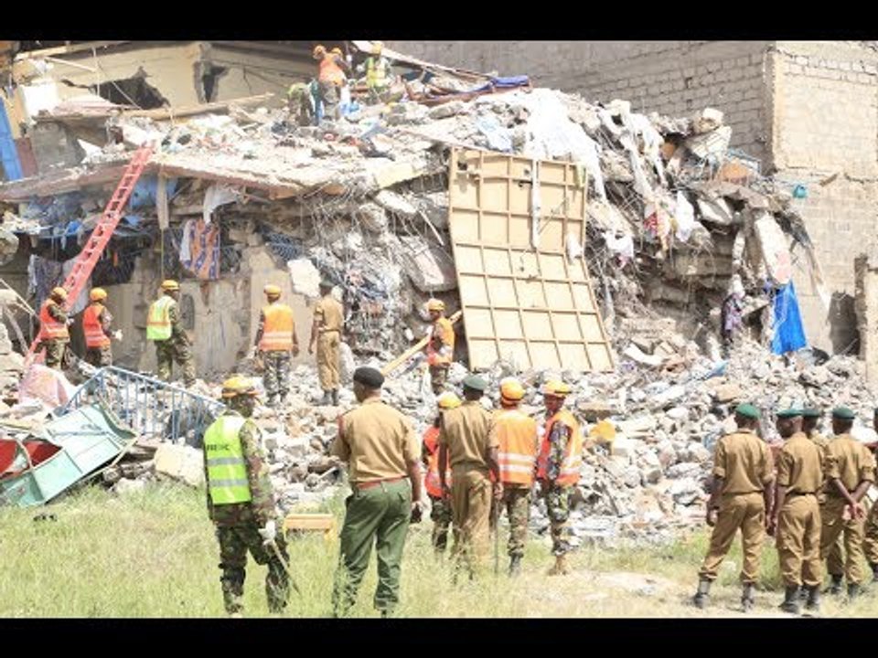 Survivor searches for son, nephew after Embakasi building collapse