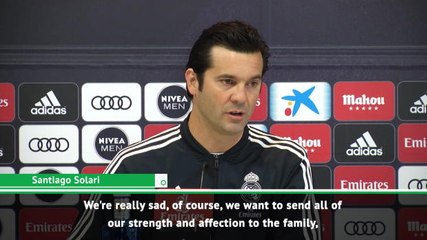 Solari and Real Madrid 'sending strength and affection' to Emiliano Sala's family