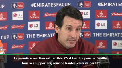 Disparition d'Emiliano Sala - Emery : "C'est terrible"