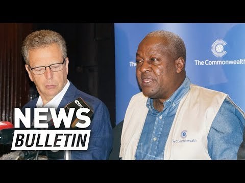 Mahama urges peaceful kenya polls