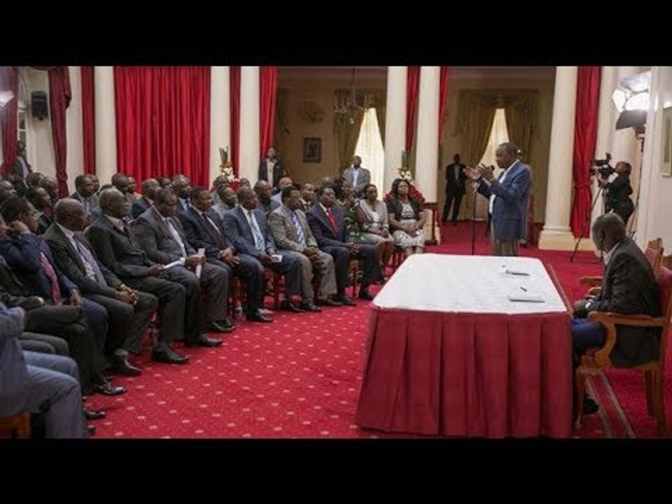 Uhuru seeks to mollify Kisii community over Maraga name calls