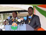 Put your house in order before any talks, Raila tells IEBC