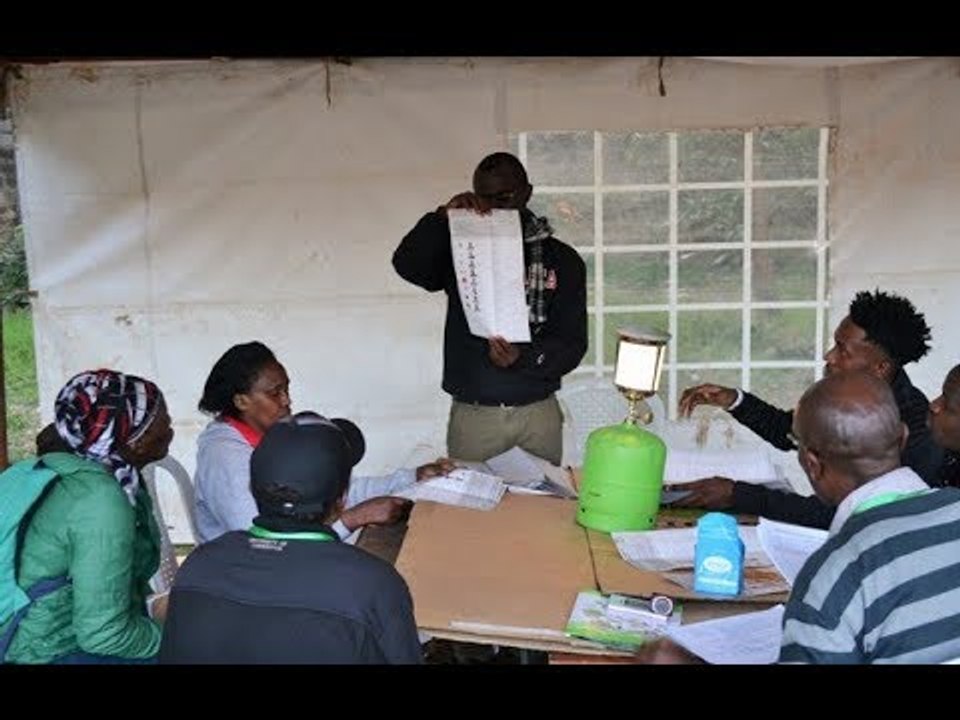 Vote counting gets underway after Kenya poll