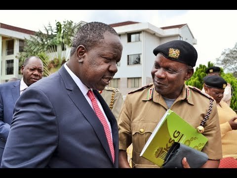 CS Matiangi says political gatherings from Tuesday illegal