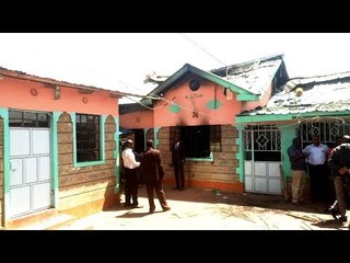 Thika killer husband cried for help amid raging fire after killing his wife and three children