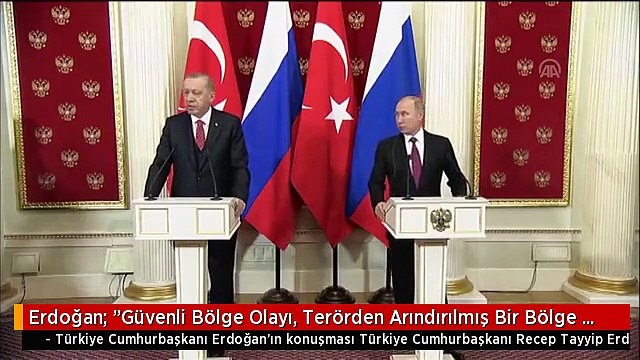 Erdoğan: Güvenli Bölge Olayı, Terörden Arındırılmış Bir Bölge Hassasiyetidir