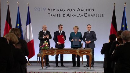 佛, 獨 안보리 진출 지원...56년만에 새 우호 협정 / YTN