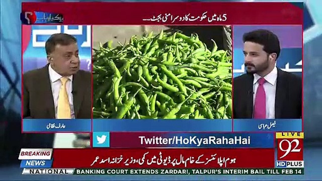 Arif Nizami's Analysis On Mini Budget