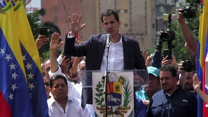 Guaidó se autoproclama 'presidente encarregado da Venezuela'