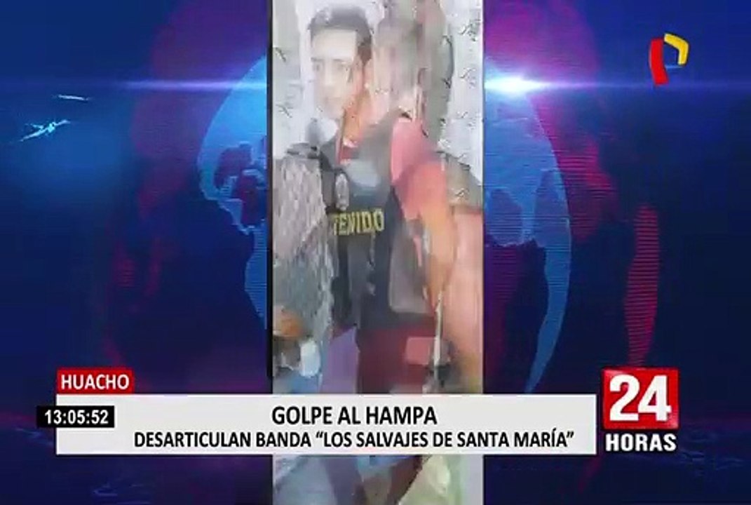 Huacho: en megaoperativo detienen a integrantes de banda “Los Salvajes de Santa María”