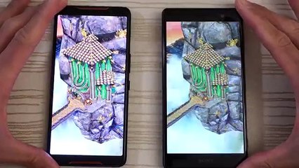 Asus ROG Phone VS Sony ZX2 Premium Speed Test Comparison