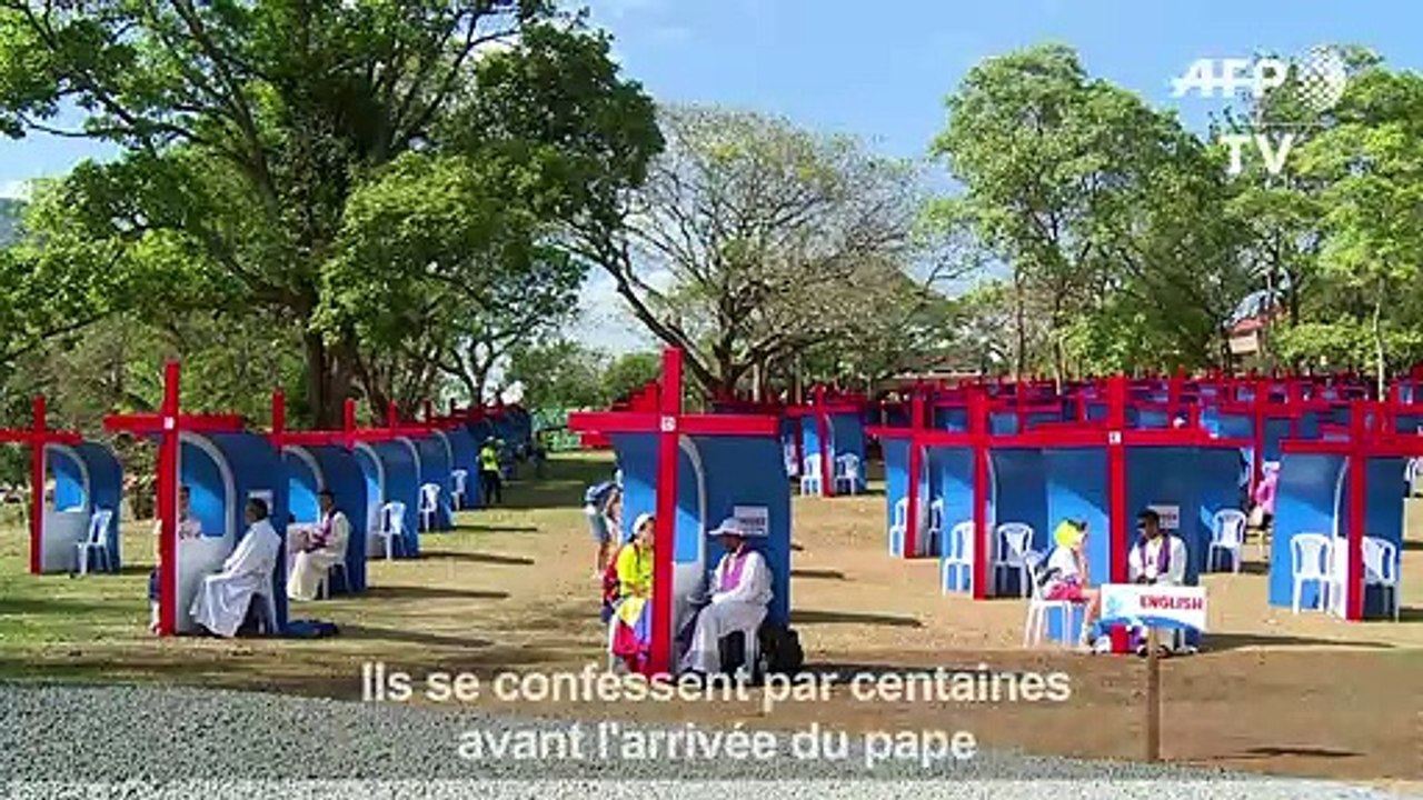 Panama:les jeunes pélerins se confessent avant l'arrivée du Pape