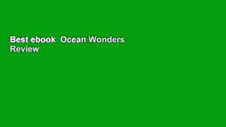 Best ebook  Ocean Wonders  Review