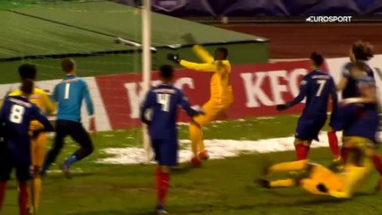 Caen s'est baladé à Viry-Châtillon : les six buts du SMC en vidéo