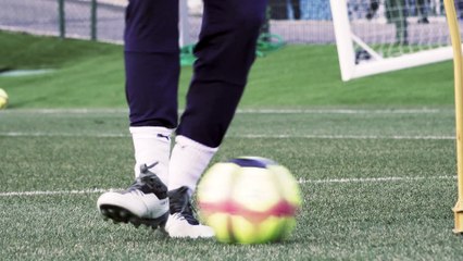 Mario's first training session