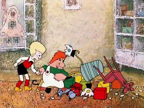Junior and Karlson 1968 Malysh i Karlson English Subs Russian animation