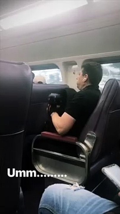 Weight Training on the Train