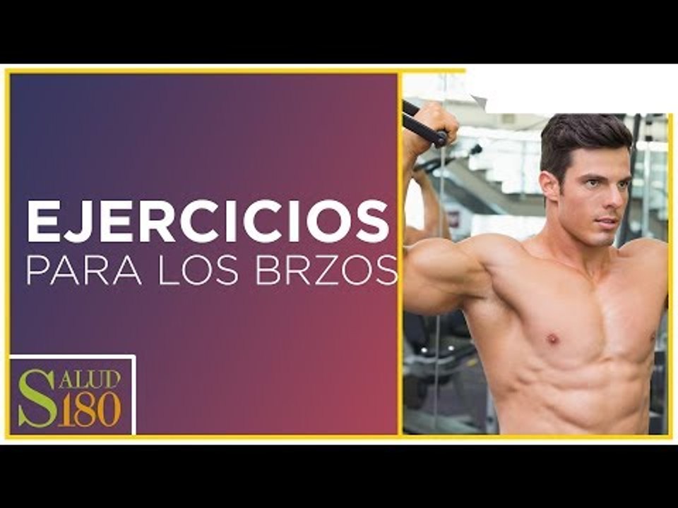Fortalece brazos y hombros con este sencillo ejercicio | Salud180