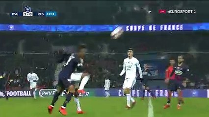 Une action rondement menée et Neymar passe à deux doigts du break