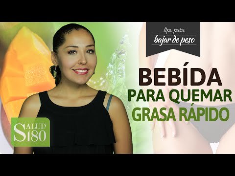 Quema grasa rápido tomando esta bebida | Salud180