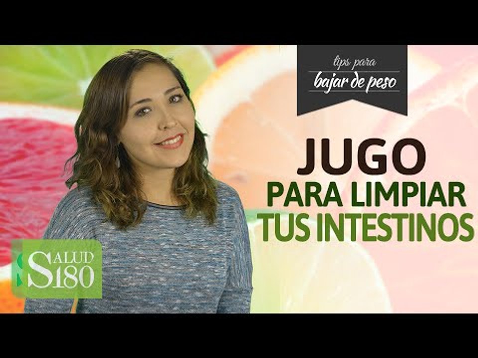 Limpia tus intestinos con este jugo milagroso | Salud180