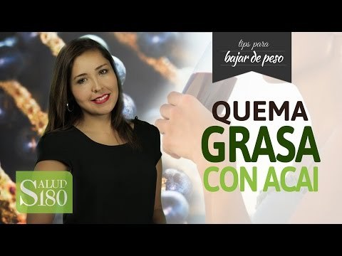 Quema grasa con la fruta de acai | Salud180